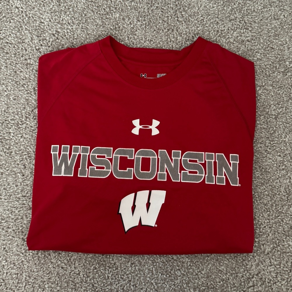 Wisconsin Badgers Under Armour Tee